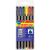 Set of 6 colours pens FINELINER 0.7mm