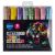 Chalk markers METALLIC set 8col. 3-5mm tip / PVC package