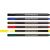 Set of 6 colours pens FINELINER 0.7mm