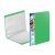 Transparent book A4 FOROFIS 0.50mm cover w/20 transp.pockets 0.03mm (green) PVC