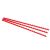 Binding comb 8mm 45sheets FOROFIS red 100pcs plastic