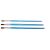 Paint brushes set of 3pcs Nr 8,10,12 round (pony)