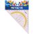 Protractor ruler 180° 16 cm