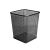 Wastepaper basket Iron Mesh FOROFIS (black) 28 x 28 x 32 cm, 25l