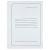 Clip file A4 cardboard, 300g white FOROFIS