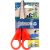 Scissors 13cm ZOO rounded for safety, with ruller