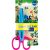 Scissors for kids ZIG ZAG (assorted col. handles)