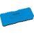 White board eraser 14.8x6x2cm with magnet (blue)