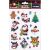 Decoration Stickers Puffy “Christmas”, 2 sheets