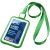 Name badge with Lanyard, Water-Resistant (plastic) FOROFIS 85x54mm