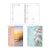 Weekly calendar A6 Sāga “01“ craft cover, spiral bound