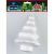 Foam Craft Shape “Christmas Tree” (white)
