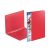 Clip file A4*20mm 0.60mm Clip A FOROFIS for perforat.sheets spring clip, w/inner pocket (red) PP