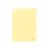 Clear folder A4 FOROFIS L-type 0.18mm (transparent yellow) PP