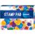 Stamp pad, square 70x105mm (blue ink)