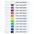 Acrylic paint markers set 12col. / PVC package 2-4mm