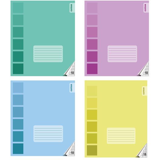 Burtnīca 18lp. rūtiņu