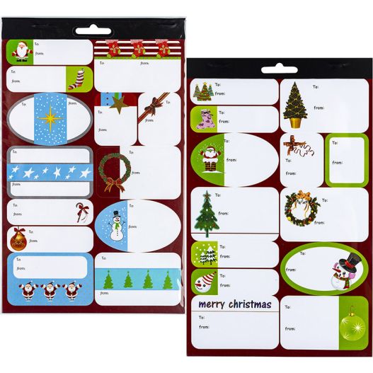 Decoration Stickers “Christmas”, album, 3 sheets