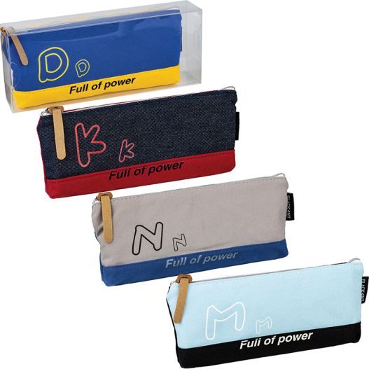 Pouch case 21x3,5x9cm assorti