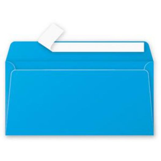 Envelopes C65 114x229 (10pcs.) blue