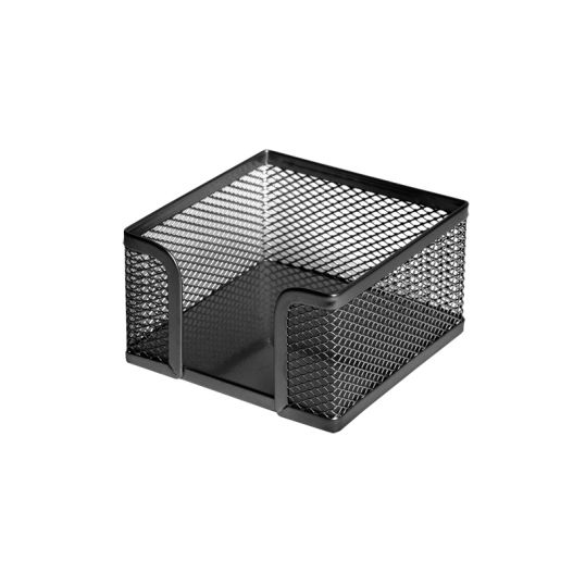 Memo holder Iron Mesh FOROFIS 9.7x9.7cm (black)