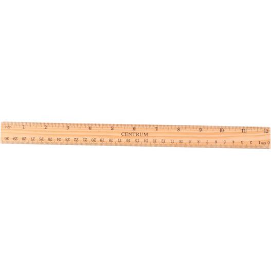 Ruler wooden 30cm