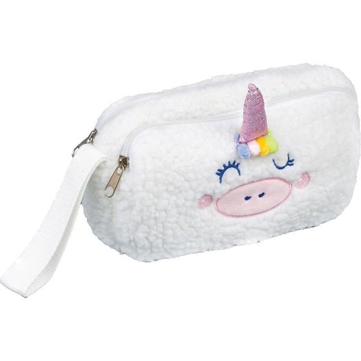 Pouch case with double zipper “Unicorn” 20.5x11.5x5cm