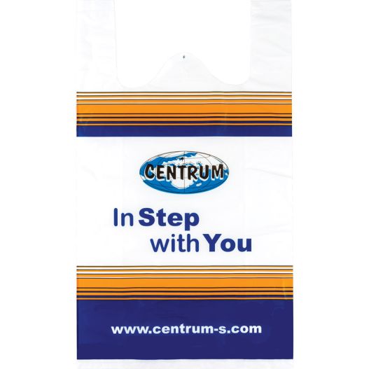 Bag promotional 20x38,5cm plastic