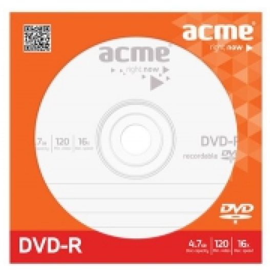 ACME DVD-R 120/4.7GB 16X paper cover