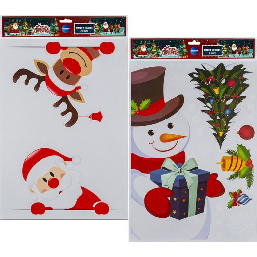 Decoration Window Stickers “Christmas”, 2 sheets