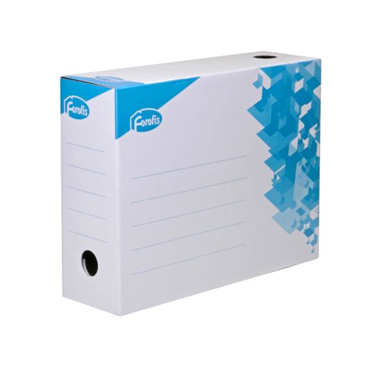 Archive box  FOROFIS A4 10х25х34,5см white (cardboard)