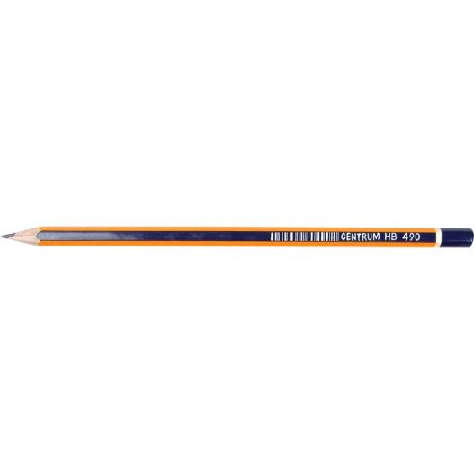 Pencil HB CENTRUM wooden sharpened blue/yellow