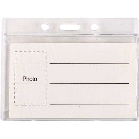 Name badge horizontal 90x58mm