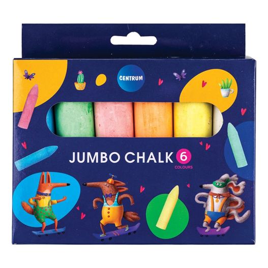 Krīts 6kr. JUMBO ZOO