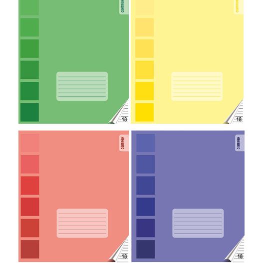 Burtnīca 18lp. līniju