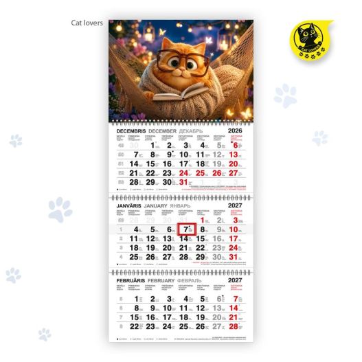 Wall calendar 