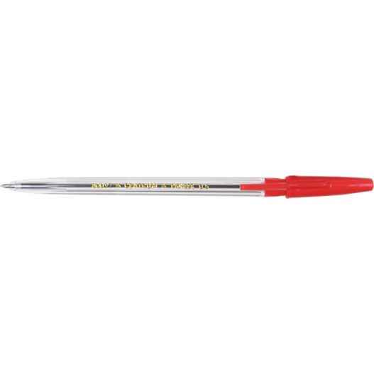 Ball pen PIONEER red ink 0.5mm