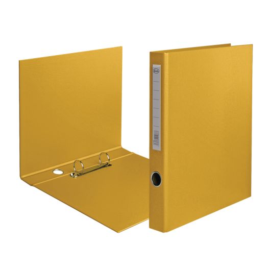 Clip file A4 two-rings yellow width 4.5cm FOROFIS