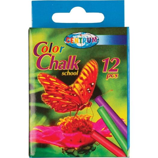 Chalk 6 colors CENTRUM 12pcs.