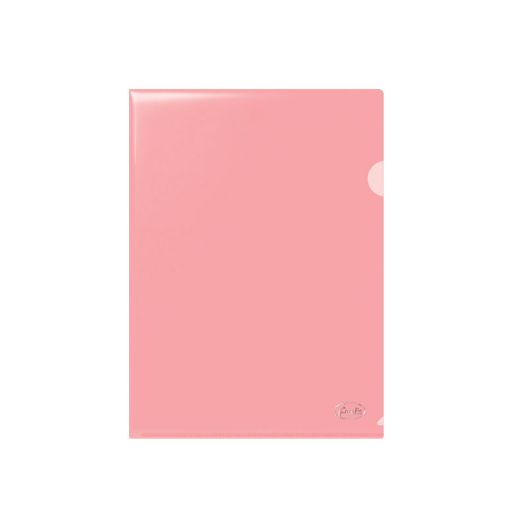 Clear folder A4 FOROFIS L-type 0.18mm (transparent red) PP