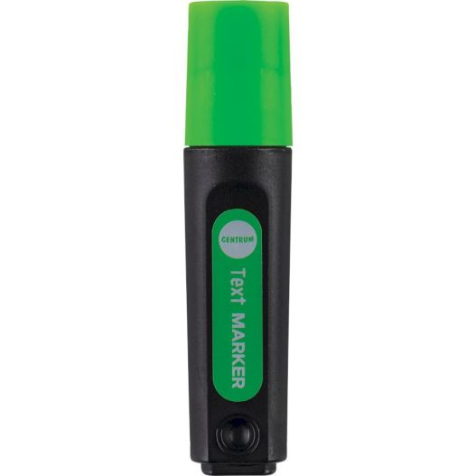 Text marker green chisel tip 1-5mm