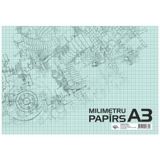 Cross-section paper A3 20sh.