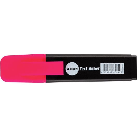 Text marker pink chisel tip 1-5mm