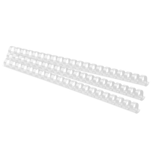 Binding comb 16mm 145sheets FOROFIS white 100pcs plastic