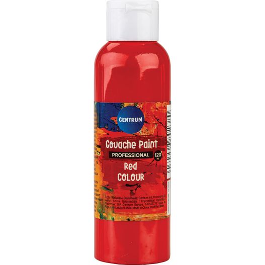 Guaša 120ml sarkana