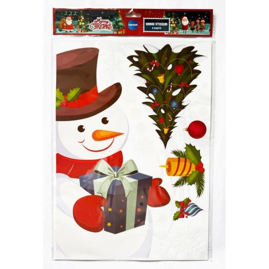 Decoration Window Stickers “Christmas”, 2 sheets