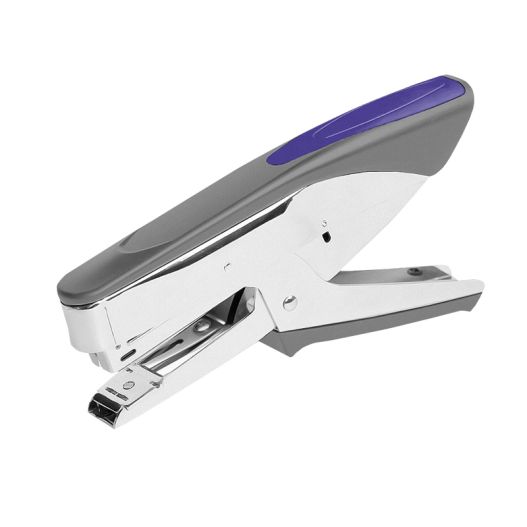 Stapler plier steel #26/6 for 20sh. FOROFIS (grey&blue)