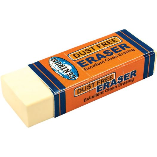 Synthetic rubber eraser. DUST FREE. 60x20x11mm