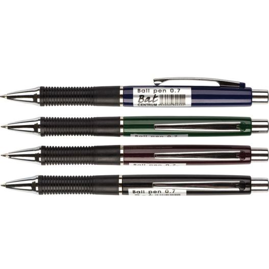 Automatic ball pen BAT blue ink 0.7mm