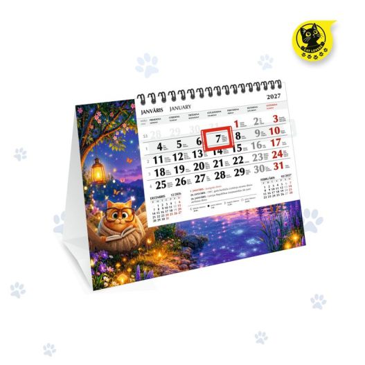 Desk calendar 